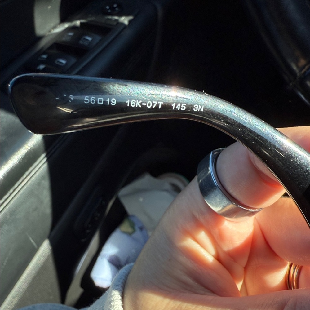 Prada Black Rectangular Sunglasses - image 4